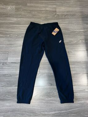 ASICS Men's Black Jogger with Reflective Logo